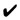 Check Mark